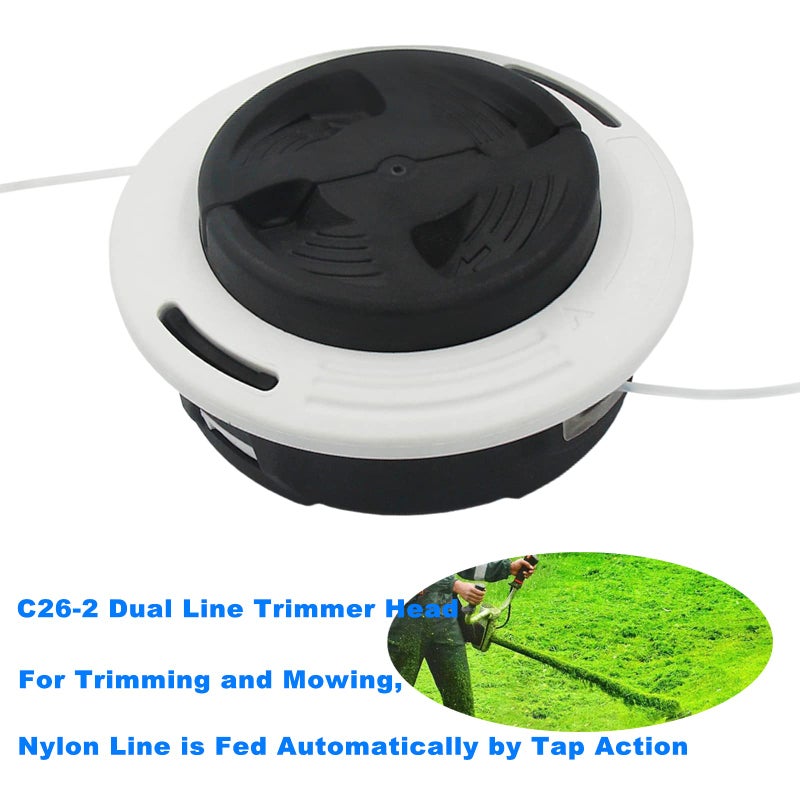 AILEETE C26-2 Dual Line Trimmer Head 4002 710 2169 for Stihl FS55 FS55R FS56 FS56RC FS70 FS70R FS80 FS85 FS90 FS90R FS91 FS94 FS110 FS120 FS130 FS131 FS131R FS240 FS250 Brushucutters - Image 5